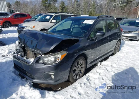 2013 Subaru Impreza 2.0I Sport Limited from USA, damaged, VIN JF1GPAR68D2813481